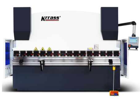 Гидравлический листогибочный пресс KRRASS WC67K-160T/3200, контроллер Е310