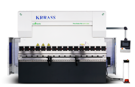 Листогибочный пресс KRRASS MB8-80T/2500, контроллер DELEM DA53T