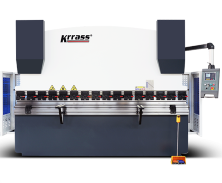 Гидравлический листогибочный пресс KRRASS WC67K-160T/4000, контроллер Е21 