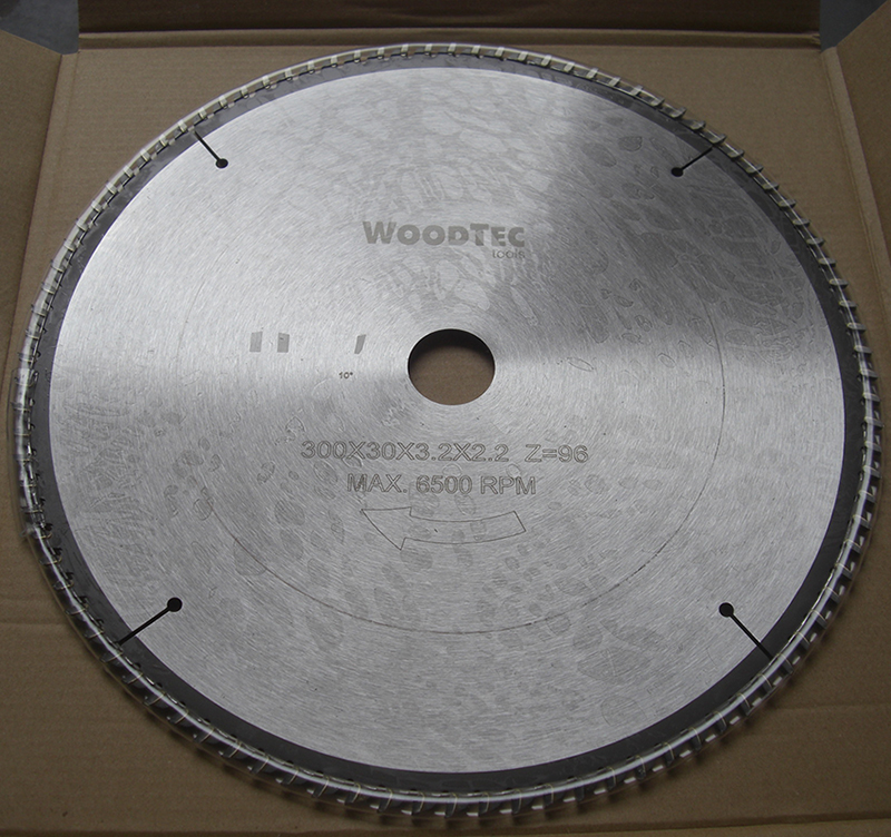 Пила дисковая Ø300 х 30 х 3,2/2,2 Z96 WZ WoodTec