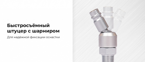 Пневмодрель прямая, диам. сверла до 10 мм NP2611