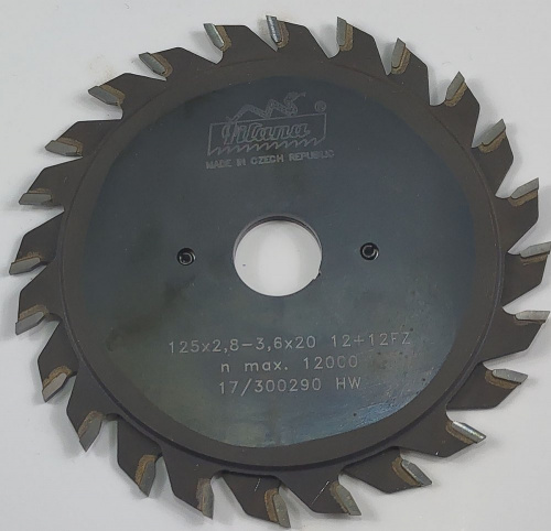 Пила дисковая TCT "Pilana" 160x2.8-3.6x20 z16+16 93.1 FZ