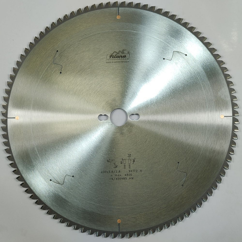Пила дисковая TCT "Pilana" 400x3.6/2.8x30 z96 87-13 TFZ N