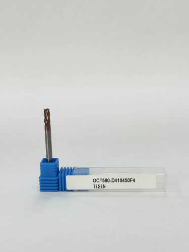 Концевая фреза, OCT560 D4x10xd4xL50 (мм) Z=4, покрытие TiSiN, ТМ Oilcool Tool