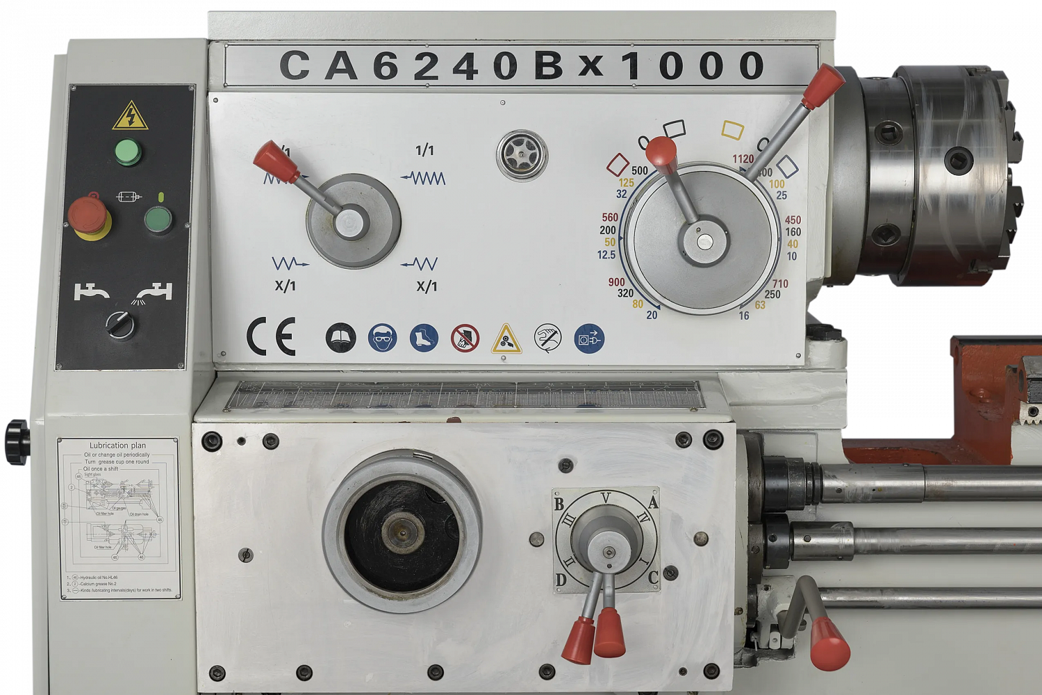 Станок токарный универсальный LUZHONG CA6240B
