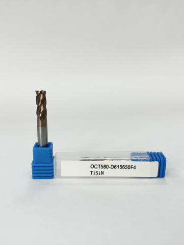 Концевая фреза, OCT560 D6x15xd6xL50 (мм) Z=4, покрытие TiSiN, ТМ Oilcool Tool