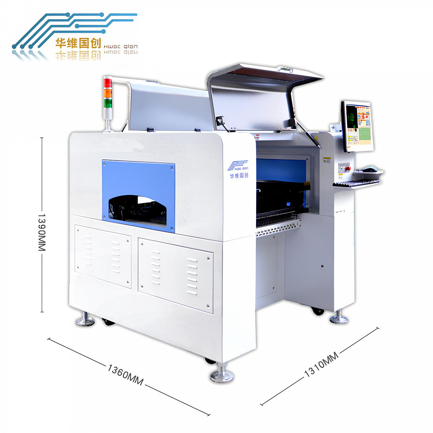 Автоматический установщик SMD компонентов HW-DU-400