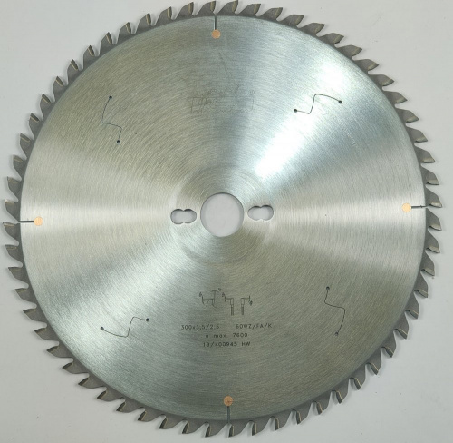 Пила дисковая TCT "Pilana" 300x3.2/2.2x30 z60 87 WZ/FA/K PLEXI