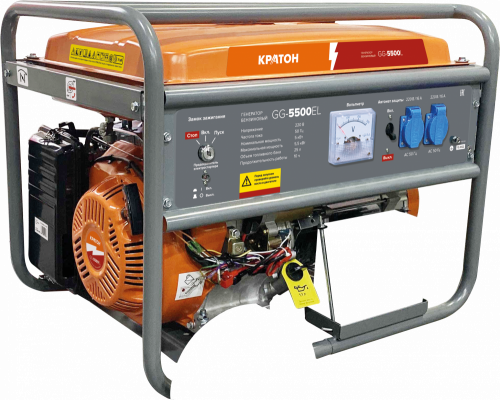 Генератор бензиновый Кратон GG-5500EL